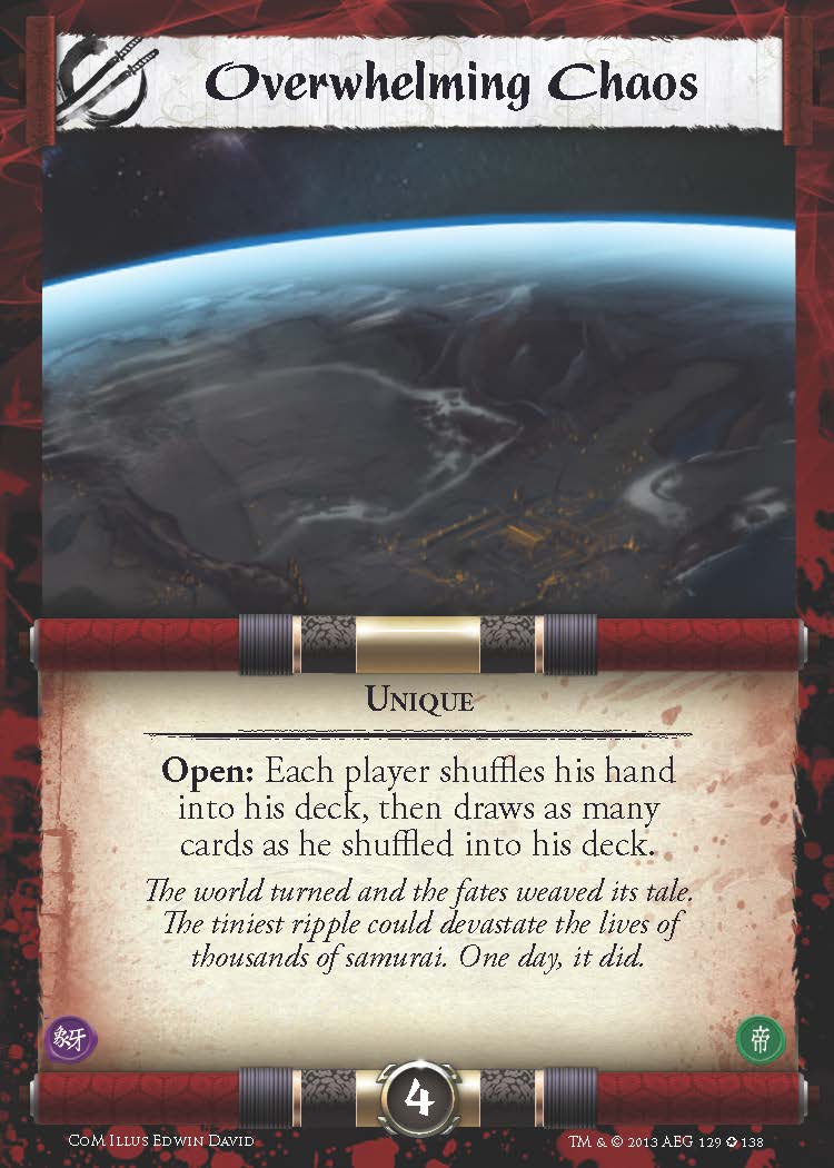 Overwhelming Chaos FOIL